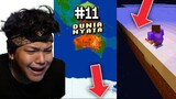 APA YANG ADA DI UJUNG MAP SERVER DUNIA NYATA? ... (MINECRAFT SERVER DUNIA NYATA!) #11