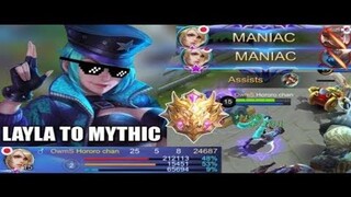 LAYLA ALMOST PERFECT KILLED MOBILE LEGEND