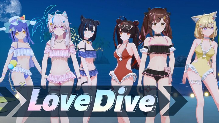 【4K】LOVE DIVE 没想到我们跳了吧