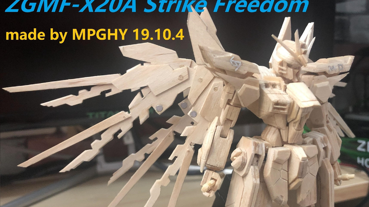 [DIY] Làm mô hình Gundam từ que kem-Numb