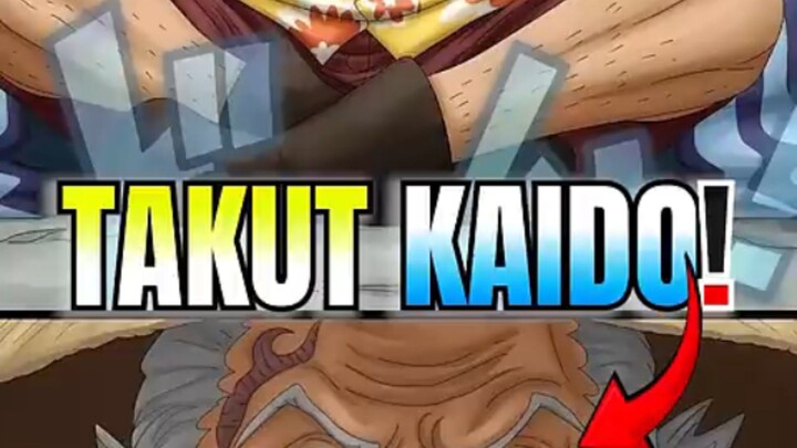 SCOPER GABAN TAKUT KAIDO?? | #OnePiece #Kaido