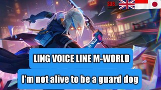 Ling M-World Japanese Voiceline sub