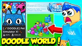 The DOODLE WORLD UPDATE Is HERE In Pet Simulator X And It's AMAZING!!