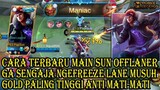 CARA TERBARU SUN OFFLANER SUPAYA BISA DAPET GOLD TERTINGGI AUTO WINSTREAK BOZ