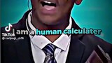 human calculator in the house