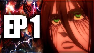 Eren vs Reiner ROUND 4 | Attack on Titan Final Season Part 2 Episode 1 (Review + Analysis)