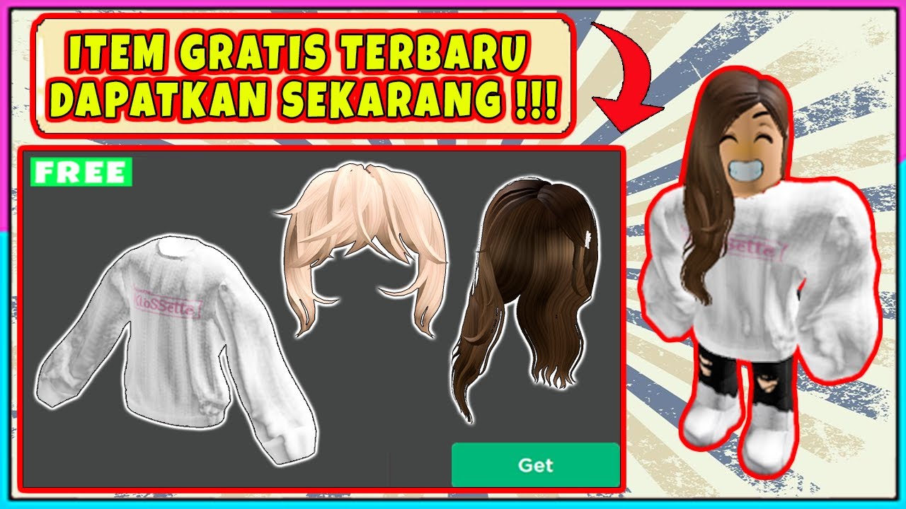 Cara Mendapatkan Rambut Roblox Gratis 2023