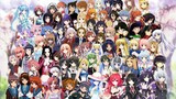 Mash-up of 182 animes
