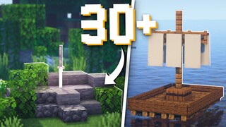 Minecraft: 30+ Medieval Build Hacks That Everyone Should Know!