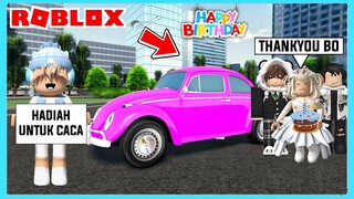 Adiku Ulang Tahun..!! Minta Hadiah Mobil Klasik Di Roblox Brookhaven ft @Shasyaalala