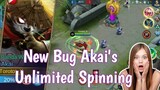 New bug encounter Akai Non Stop Ultimate in Mobile Legends