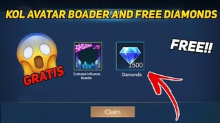 HOW TO GET FREE DIAMONDS AND EXCLUSIVE BOARDER + YVE HERO (WITH PROOF!) MOBILE LEGENDS BANG BANG