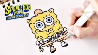 THE SPONGEBOB MOVIE: SPONGE ON THE RUN | Drawing Lesson | Paramount Movies