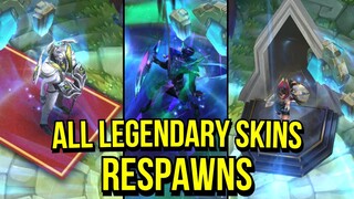 All Legendary Skins Respawn Animations 2022 | League of Legends