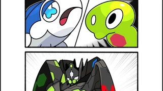 Pokémon Squidward và Zygarde hợp nhất, điều gì sẽ xảy ra? | Những câu chuyện cười về Pokémon sắp ra 