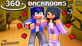 APHMAU KISS EIN 😍 in GRANNY HOUSE - Minecraft 360° 