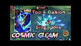 Top 4 Singapore Gusion J7 of RRQ I Cosmic Gleam Skin I Full Gameplay