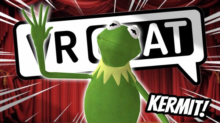 KERMIT CAUSES CHAOS IN VRCHAT!  - Funny VR Moments