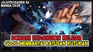 JJK S2 (89) | Gojo Mengeluarkan DOMAIN EXPANSION dan MEMBANTAI RATUSAN KUTUKAN Sendirian!!!