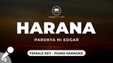 Harana - Parokya Ni Edgar (Female Key - Piano Karaoke)