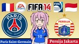 Miyako FIFA 14 | Paris Saint-Germain VS Persija Jakarta
