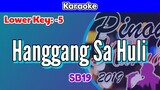 Hanggang Sa Huli by SB19 (Karaoke : Lower Key : -5)