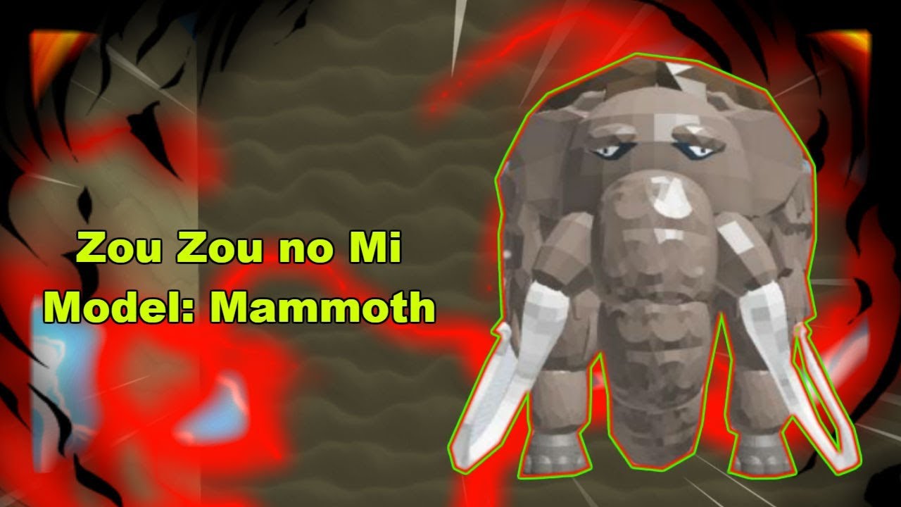Update 20 New Devil Fruit Mammoth Zou Zou no Mi in Bloxfruits? - BiliBili