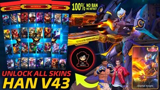 Unlock All Skins in MLBB! Chou STUN Skins | Granger Legend Skin & More! Han V43 | Gloo  Patch!