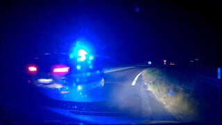 French Cops follow sportive runner