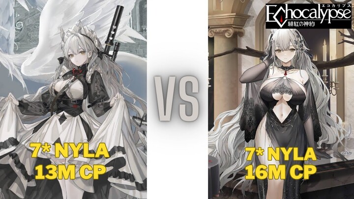 [Echocalypse] Battle of the Titans: Nyla [13M] VS Nyla [16M]