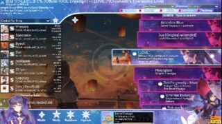 [osu! AT mode Gameplay] Official HIGE DANdism - I LOVE... (Nokashi) [Crowkashi's Everlasting Love]