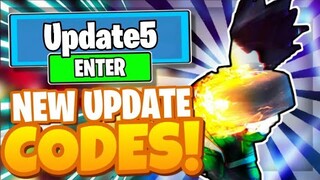 ALL NEW *UPDATE 5* OP CODES! *FREE CASH* Roblox Anime Fighters