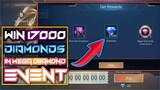 HOW TO WIN 17,000 DIAMONDS IN MEGA DIAMONDS EVENT | MOBILE LEGENDS BANG BANG