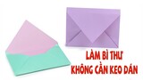 Super Easy Origami Envelope Tutorial - DIY | Without Glue Tape and Scissors