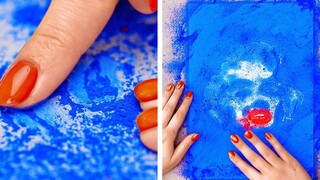 วิธีที่ง่ายและสนุกในการสร้างภาพวาดและภาพวาดที่มีสีสัน