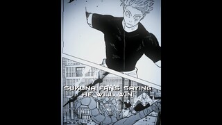 [ Gojo Satoru Is The Strongest Alive ] ❗ [ Ch 235 ] Gojo vs Sukuna [ Manga Edit ] Jujutsu Kaisen