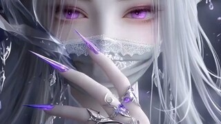 อะนิเมะเป็นเรื่องเกี่ยวกับผมสีขาว