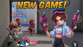 Each Match Lasts Only 3 Minutes in this GAME!?! (T3 Arena Amazing 3v3 Shooter Futuristic Graphics)