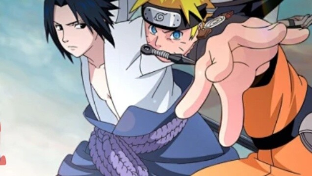 Sasuke and Naruto | One second ago, Nijiru: I will kill you if I am not careful; the next second...