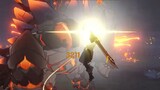 [Trò chơi] "Genshin Impact" | Diluc thể hiện kỹ năng dùng kiếm