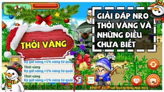 Ngọc Rồng Online - Giải Đáp Thắc Mắc NRO: 99 Thỏi Vàng Có Tăng 99%Vàng Không