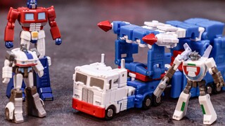 Benteng pertempuran 8cm! Ultra Magnus melawan Galvatron! Animasi Stop Motion Dokter Wu Ultra Magnus