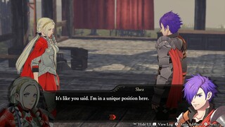 Shez (M) & Edelgard Level C Support Conversation - Fire Emblem Warriors: Three Hopes (DEMO)