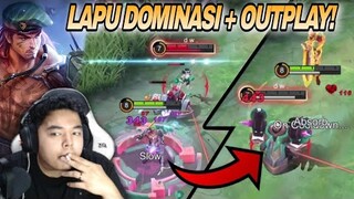 TUTORIAL LAPU-LAPU R7 !! DOMINASI EXP + OUTPLAY MUSUH !! - MOBILE LEGENDS