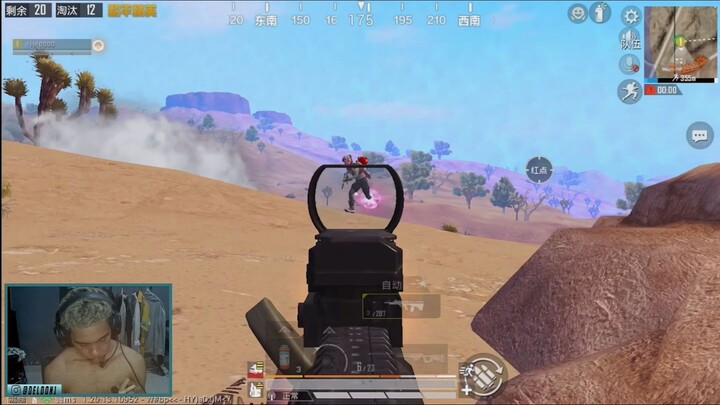 Di tabrak satu squad haha seloww saya jago | PUBG MOBILE