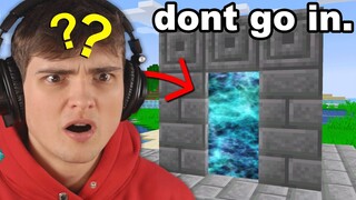 I Added a New Dimension to Scare my Friend on Minecraft...