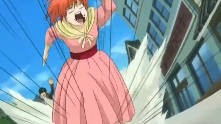 Kagura, you look like you're trying to scare people