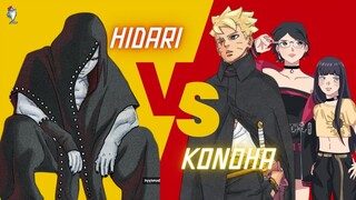 HIDARI ĐỐI ĐẦU THẾ HỆ TRẺ KONOHA | BORUTO BLUE VORTEX