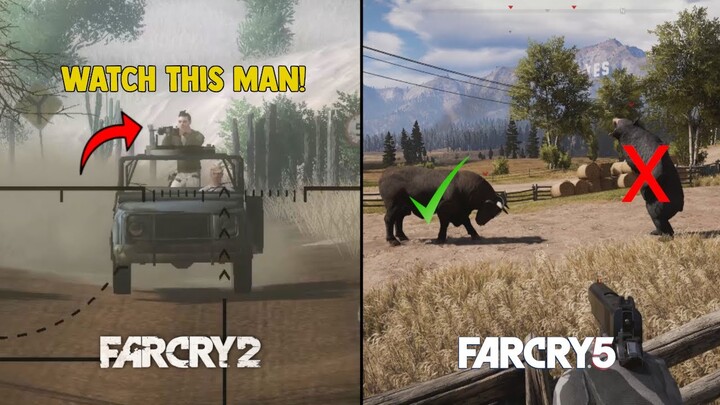 Attention to Detail In Far Cry Games (2008 - 2021)