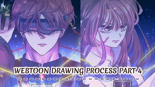 Celestial Harmonia Webtoon Drawing Process PART 4